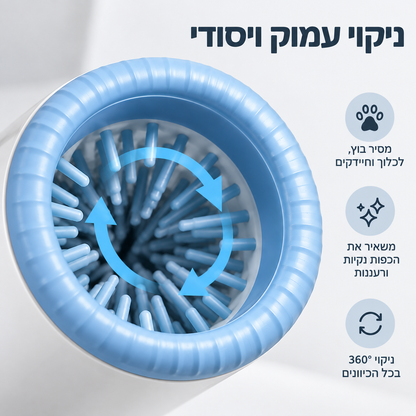 PawClean – מנקה כפות אוטומטי לכלבים