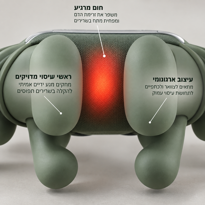 Relivia™ מעסה חכם לצוואר ולכתפיים